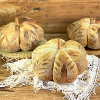 Pan de campo blanco calabaza