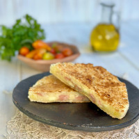 Mbeju jamón y queso 180gr