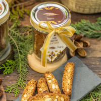 Biscotti con macadamia frasco