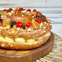 Rosca brioche tradicional 