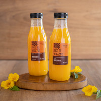 Botellita jugo de durazno
