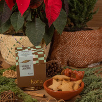 Karukukis de jengibre caja