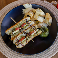 Focaccia capresse con chips