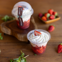 Frutilla con chantilly