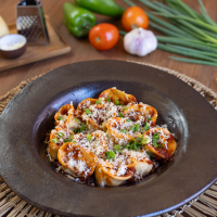 Cappelletti relleno de 3 quesos con salsa ragu