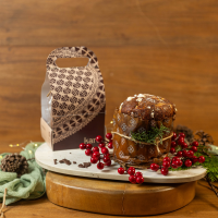 Panettone alto bomba de chocolate 500gr